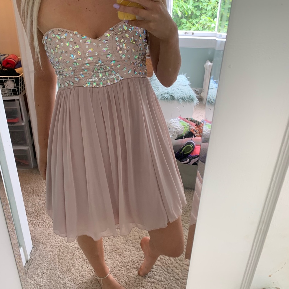 Pink Sparkle Cupcake Dress